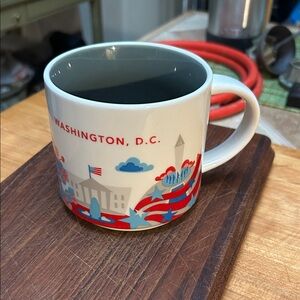 This is a Starbucks Washington D.C. "You Are Here" Collection